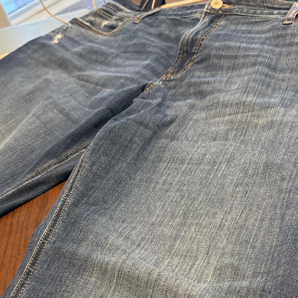 Silver Jeans Women's Boyfriend Jeans - Dark Wash with Faded Highlights